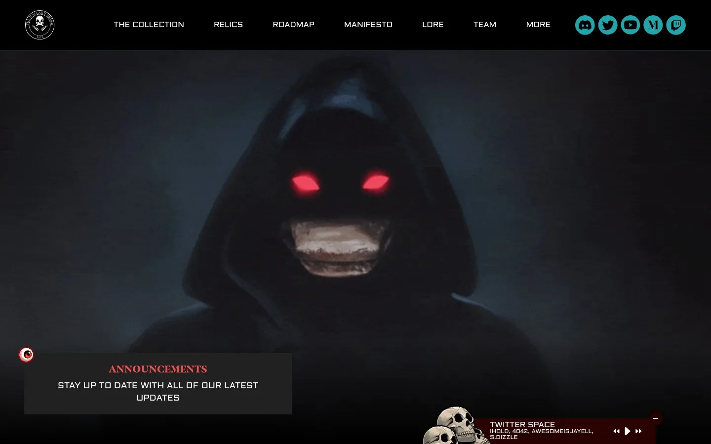 Mallard Order desktop hero design